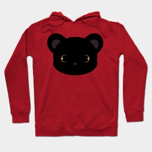 Cute Black Leopard Hoodie